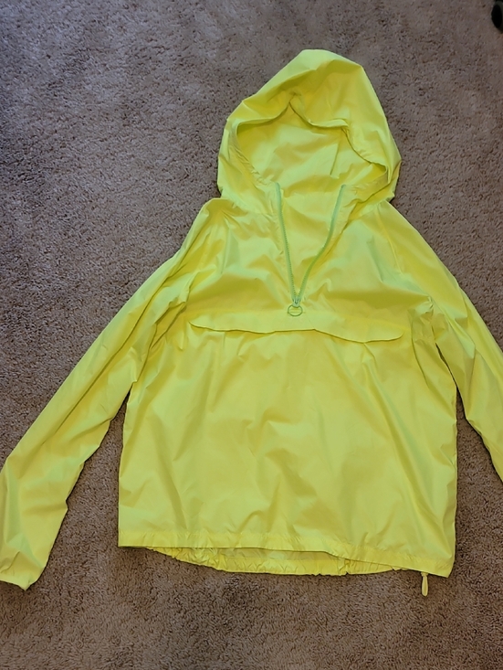 Under Armour Jackets & Blazers - Under Armour Storm 1 Women's Neon Yellow Hooded Pullover Jacket
